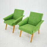 Pair of Czechoslovakian lounge chairs from the 1960s