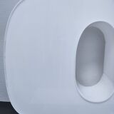 Letter lamp "D" plexiglass 80s