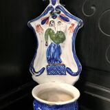 Font nineteenth century faience of Quimper