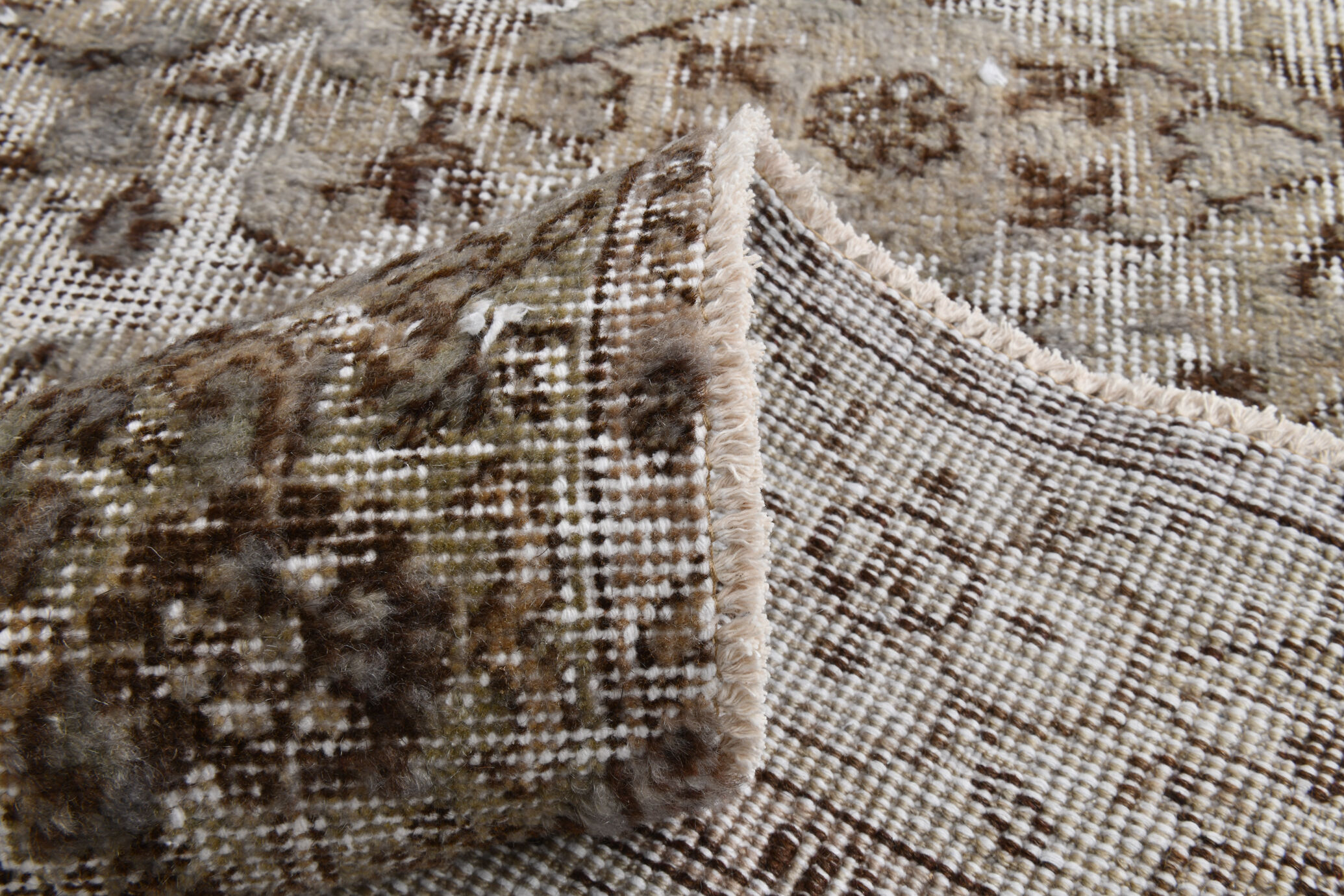 Turkish runner rug, 80x270cm