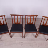 Brasilia Dining Chairs from G-Plan, 1960s, Set of 4