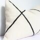 Moroccan wool pillow