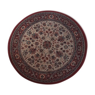 Tapis rond en laine