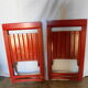 Pair of folding chairs, 60s