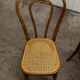 Set of 6 chairs bistro j&j kohn 1900 seat cannage
