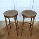 Pair of Wooden Bar Stool