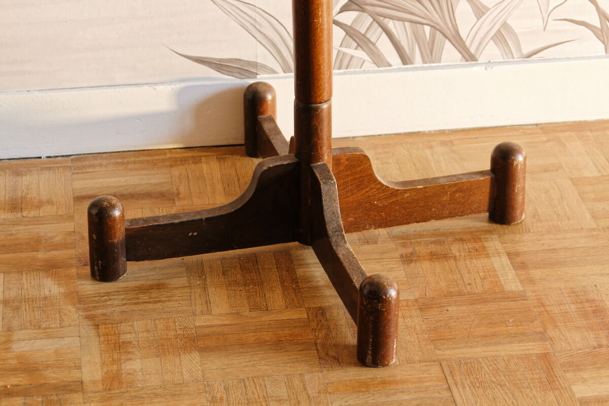 Parrot, wooden coat rack, 70s