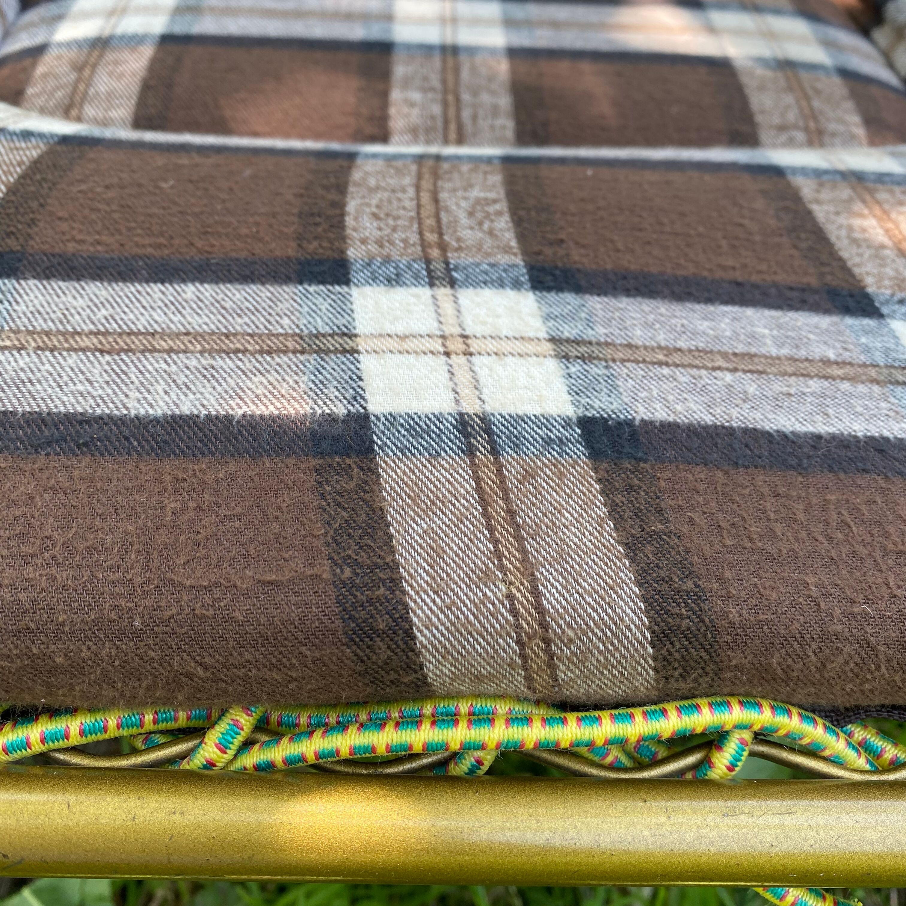 Deckchair, Lafuma camp bed, 70s