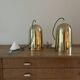 Vintage Danish Brass pendants - set of 2