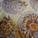 10 Sarreguemines oyster plates