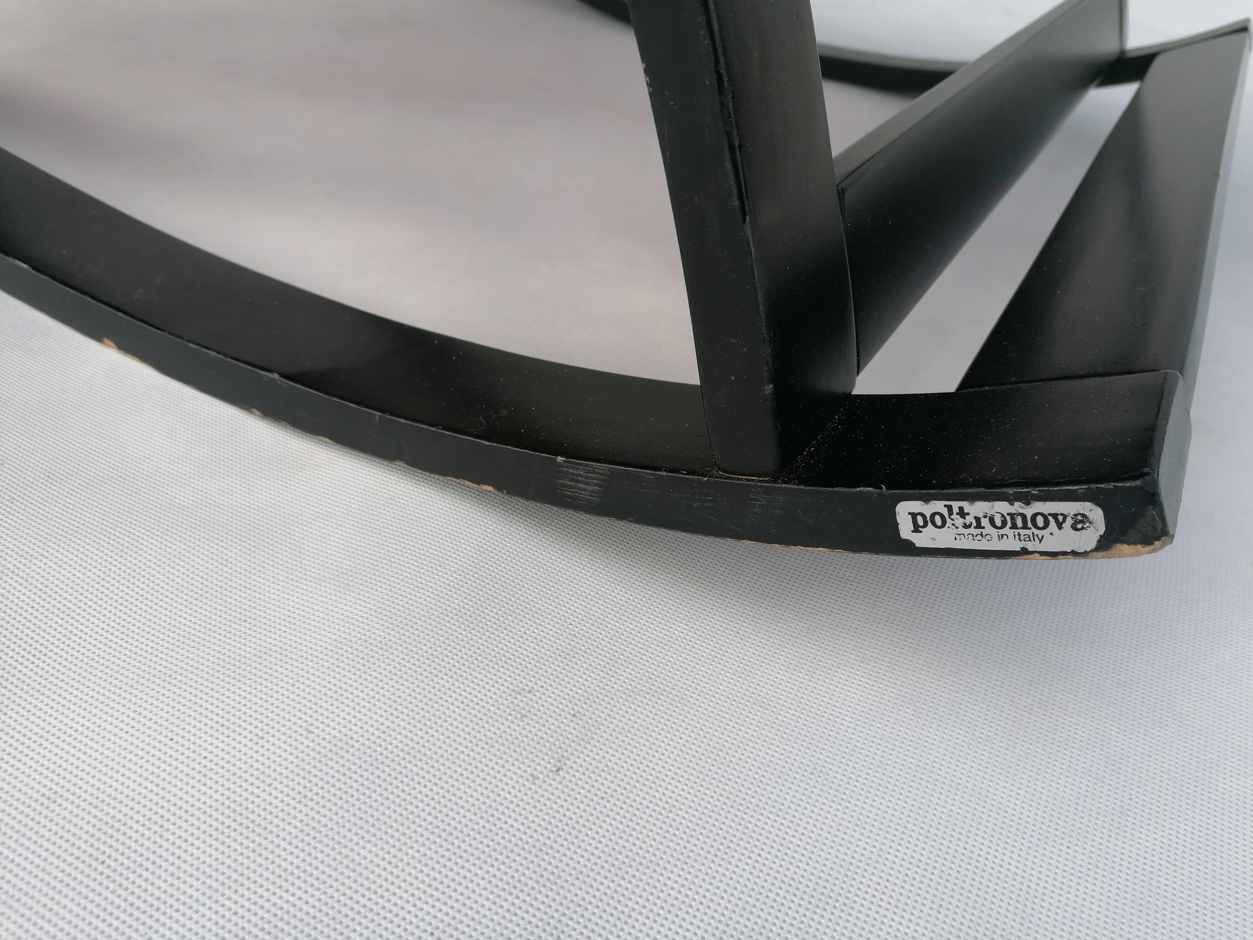 Sgarsul Rocking Chair by Gae Aulenti for Poltronova, 1960s