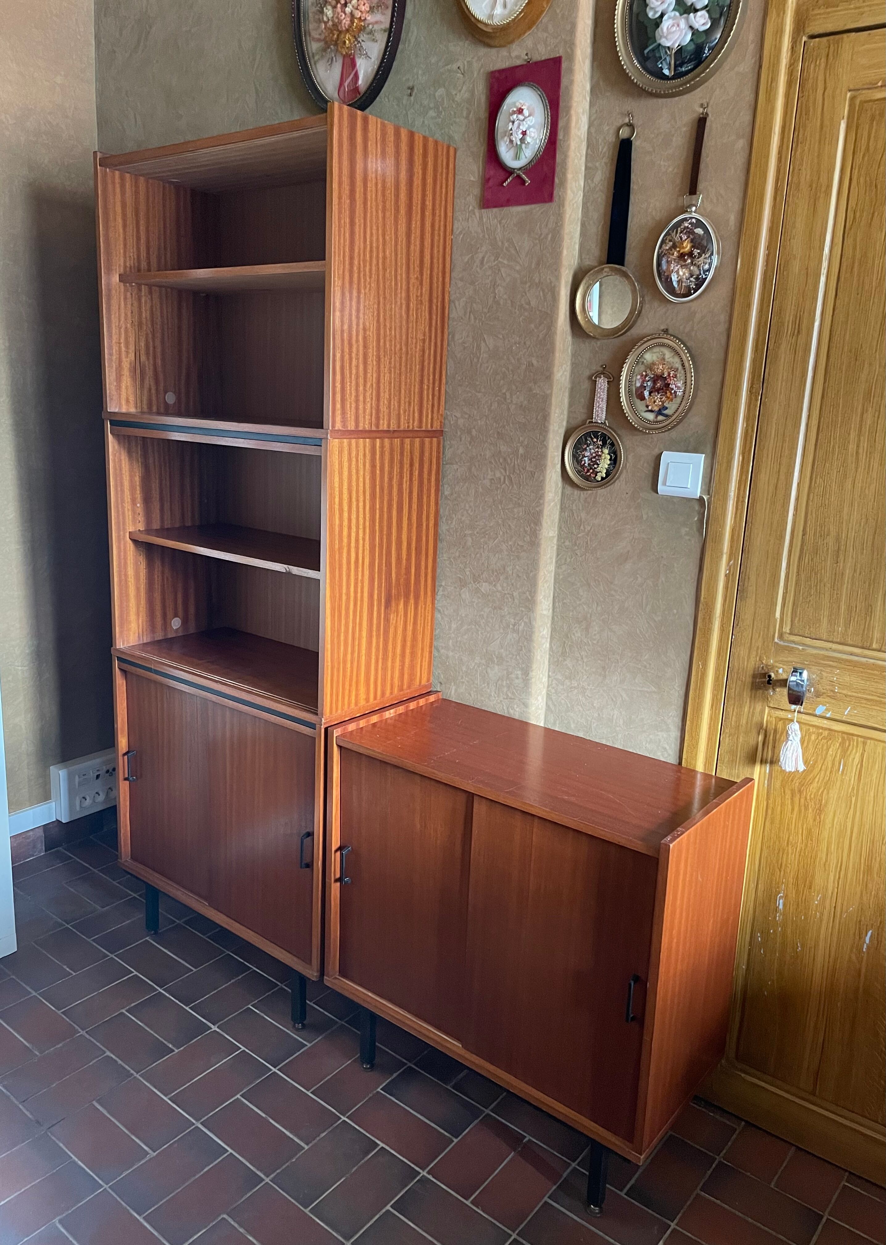 Vintage modular bookcase