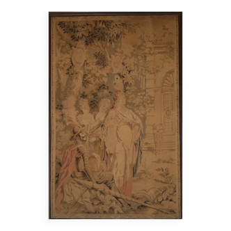 19th century tapestry. Story of Don Quixote.