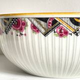 SALAD BOWLS Porcelain MEHUN Art Deco Decor