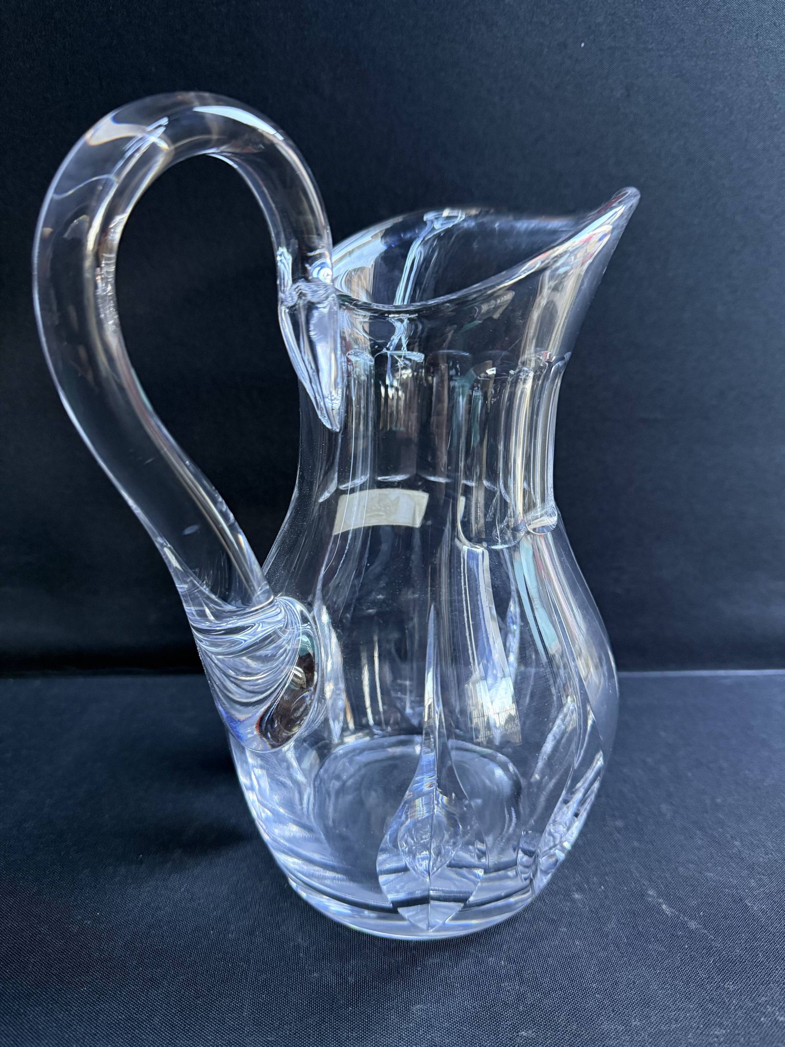 Cut crystal jug – Saint Louis Cerdagne service