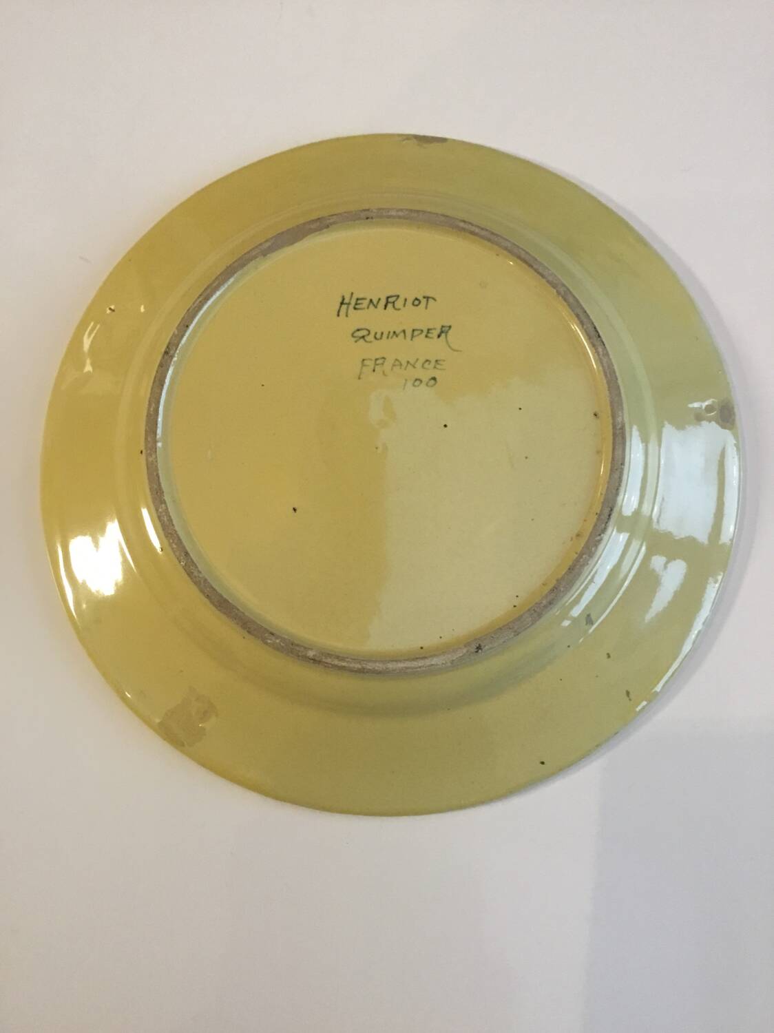 Henriot plate