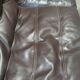 Four-seater sofa in dark brown leather from Steiner by designer Pascal Daveluy, model