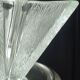 Large vintage salad bowl XXL Walther Glas