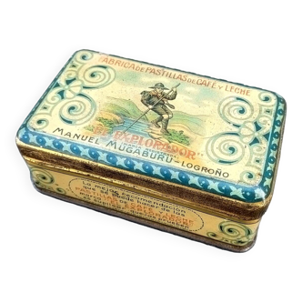 Old box of El Explorador