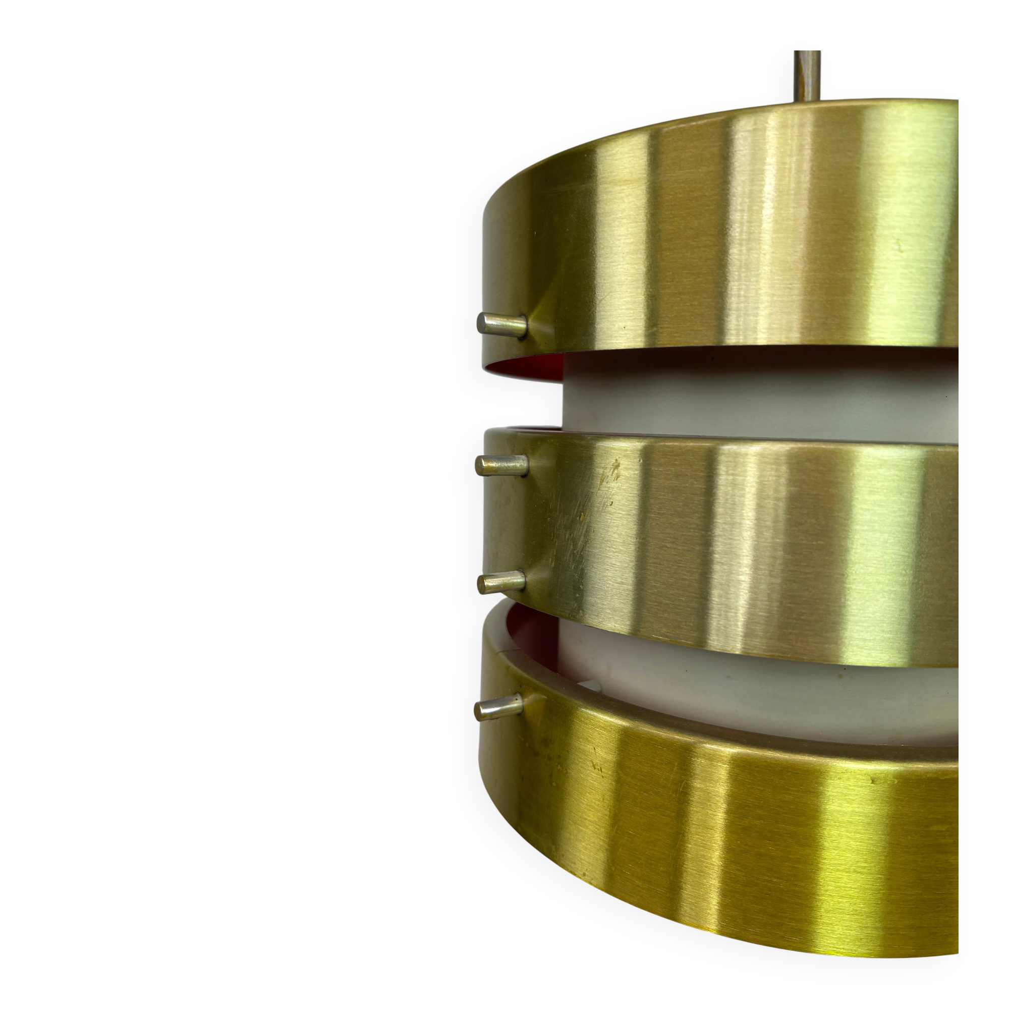 Mid-century modern pendant lamp by VEB Leuchten