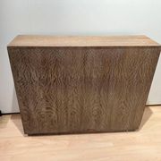 Art Deco Office Cabinet in Limed Oak from De Coene, 1935