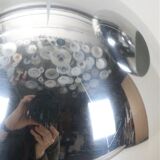 Set of 3 original Louis Poulsen / Verner Panton “Topan” pendant lamps / mid-century Danish modern design / 1960s / 1970s