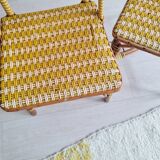 Rattan bistro chairs