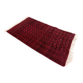 Tapis Baluch vintage fait main laine naturelle Afghanistan 1960