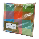 Serviettes de tables neuves vintage