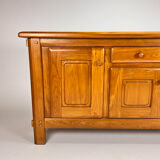 France Maison Raigan Style Elm Sideboard, 1970s
