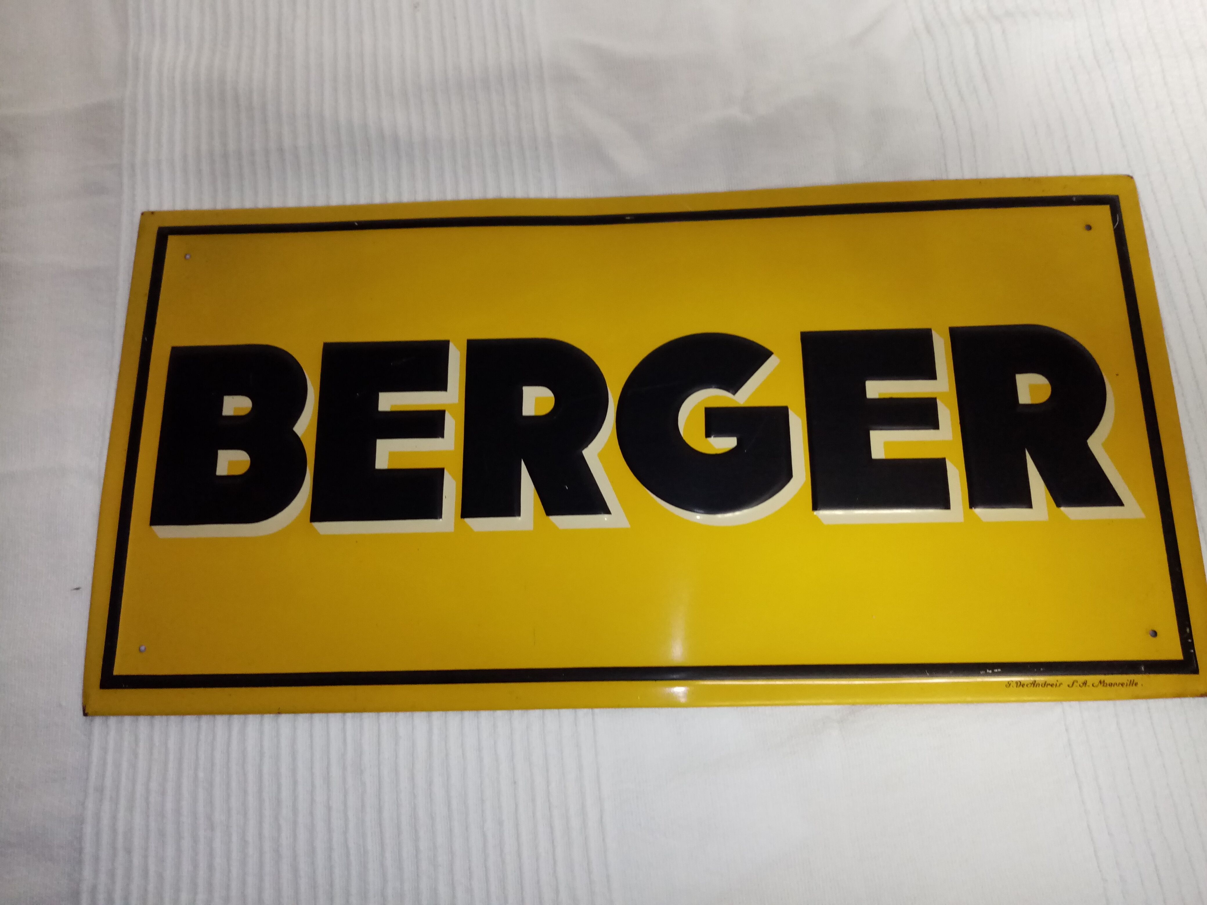 Berger plate