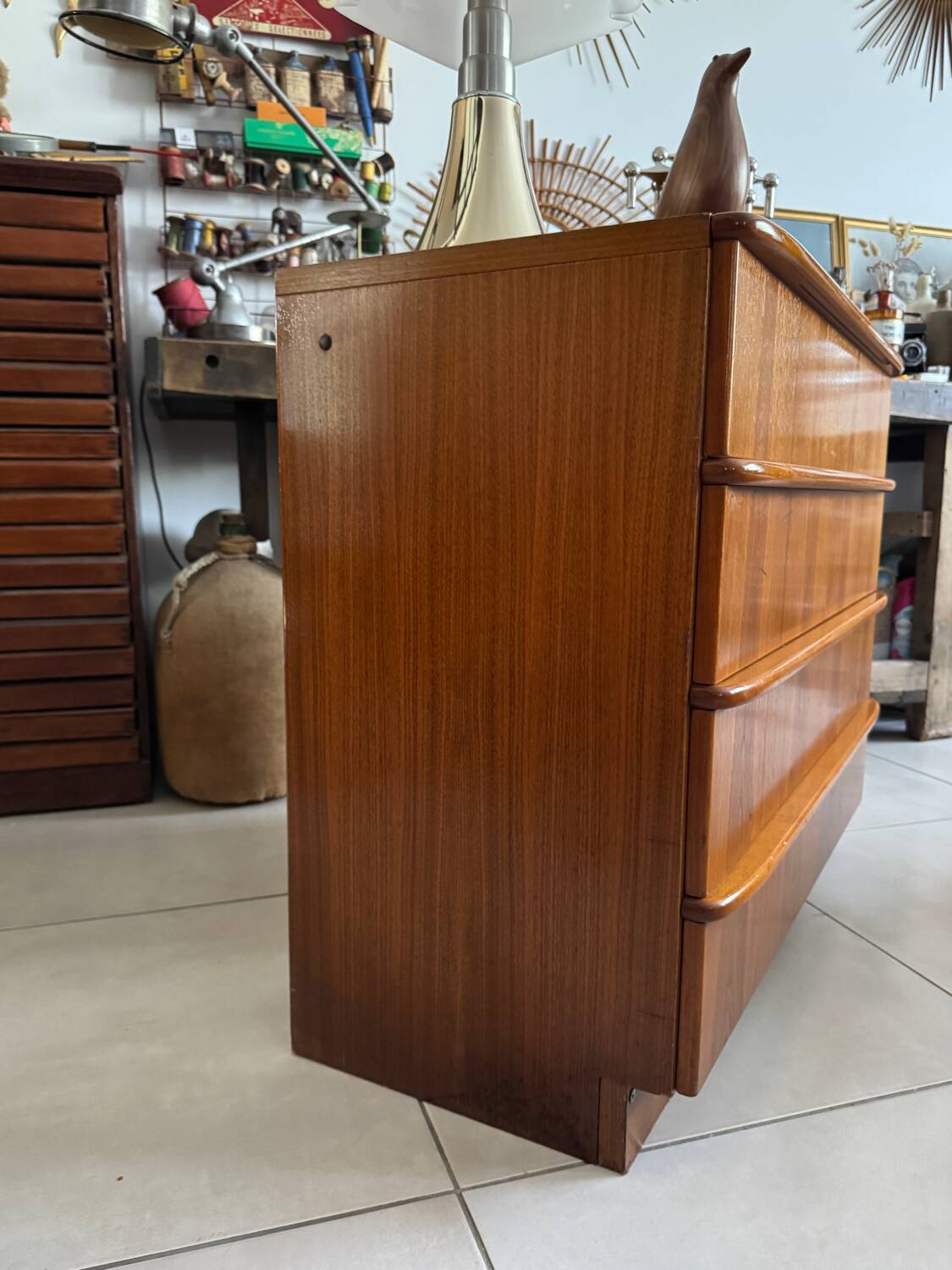 Commode vintage en teck