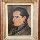 Portrait of the Clear-Eyed Man Oil on Wood 1947
