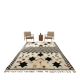 Tapis Béni Ouarain bohème 200x300 cm