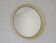 Vintage Mirror: Mid Century White Plastic, Gilac France 1970s