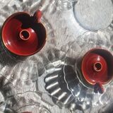Pair of candle holders 50s