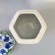 Blue and green ceramic pot