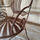Garden armchair