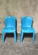 Pair of stackable garden or living room chairs by Gabriele Pezzini - Evolutif