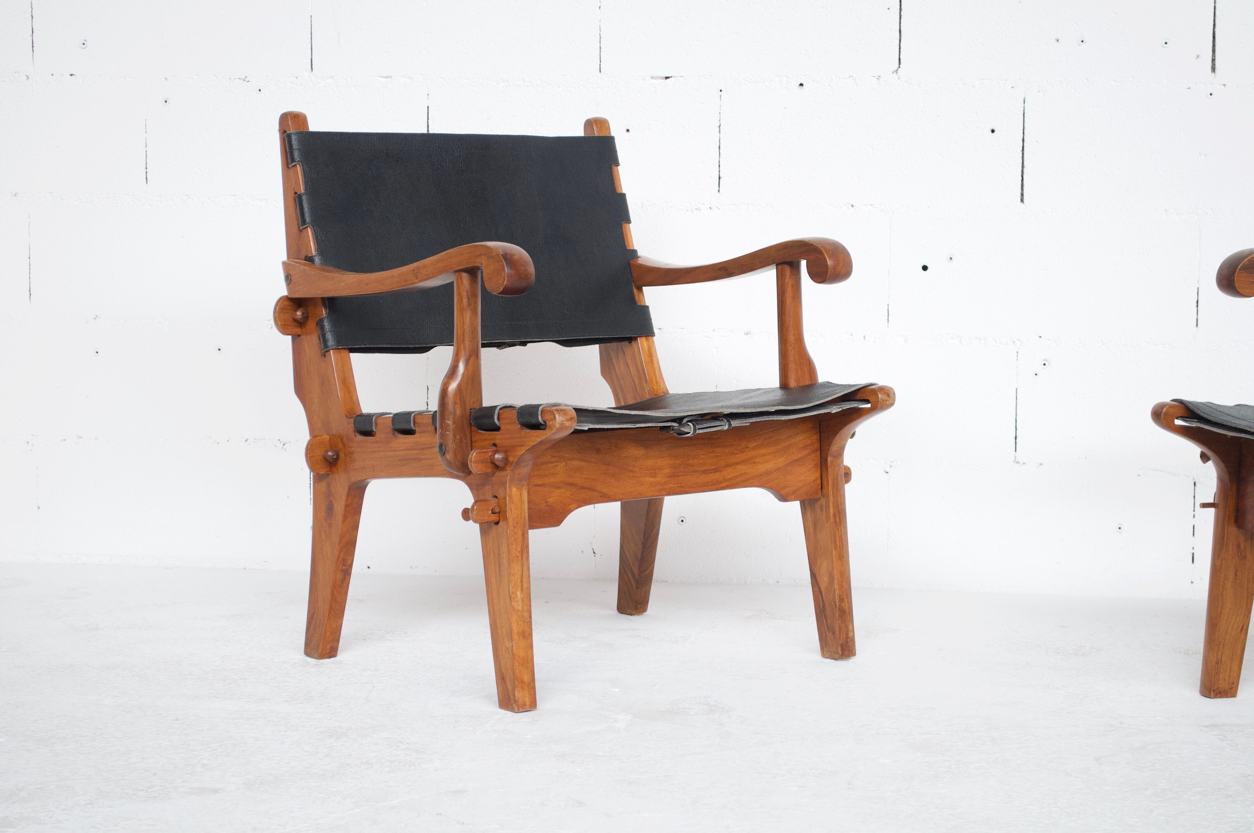 Pair of armchairs by Angel Pazmino circa 1960