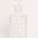 Mid-Century Transparent Crystal Carafe with Stopper, Europe, 1960s