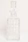Mid-Century Transparent Crystal Carafe with Stopper, Europe, 1960s