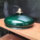 Suspension in green opaline