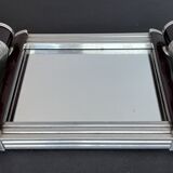 Rectangular mirror tray