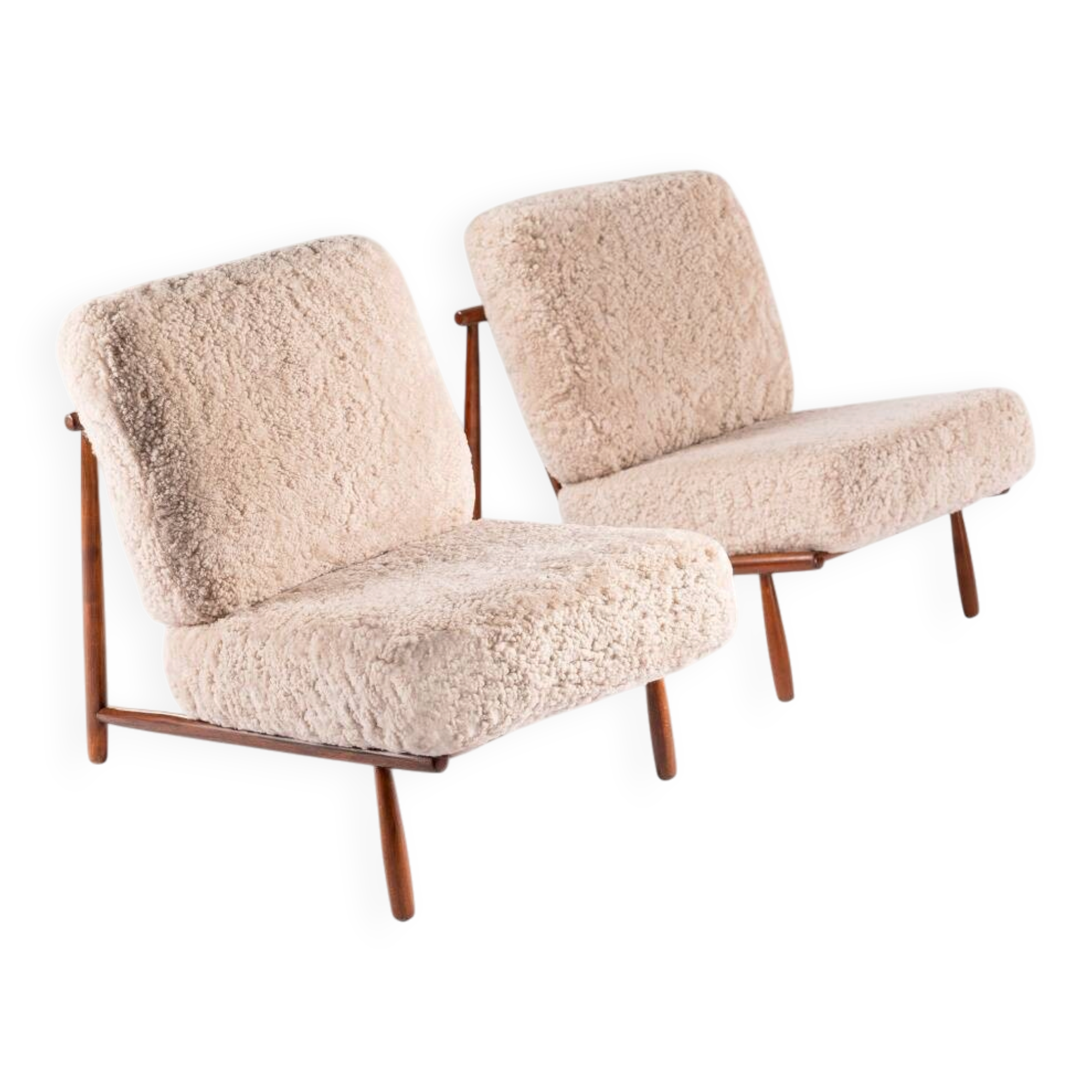 Pair of Domus armchairs – Alf Svensson