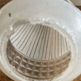 6 wall lamps cones art deco glass