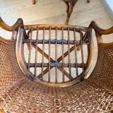 Pair of Armchairs inspired by M Guire in Wicker-Bamboo