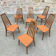 Set of 6 chairs by Niels Koefoed, 1960