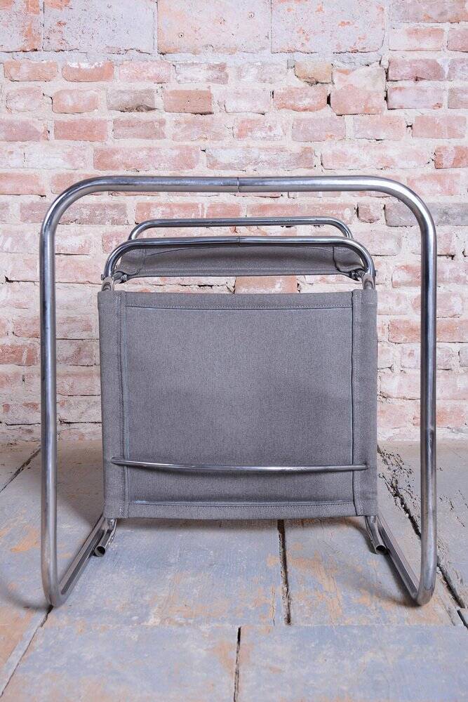 Bauhaus Czech Chrome Armchair by Marcel Breuer for Thonet, 1930s