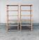 Boho Style Design Bamboo Shelving Units, Italy, 1960s, Set of 2